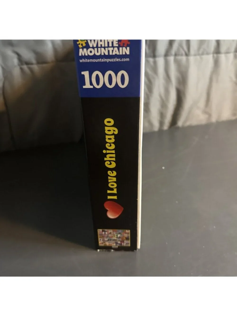 I Love Chicago 1000 Pièce Puzzle White Mountain Collage New Seals
